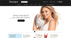 Desktop Screenshot of neutrogena.co.nz