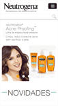 Mobile Screenshot of neutrogena.com.br