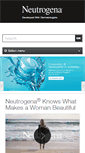 Mobile Screenshot of neutrogena.co.za